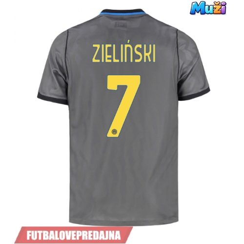 Lacne Muži Futbalové dres Inter Milan Piotr Zielinski #7 2026-27 Krátky Rukáv - Tretina